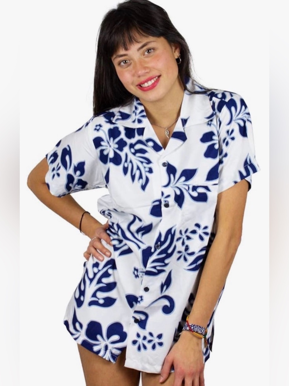 Women’s Hawaiian Dressshirt size 4XL EUC